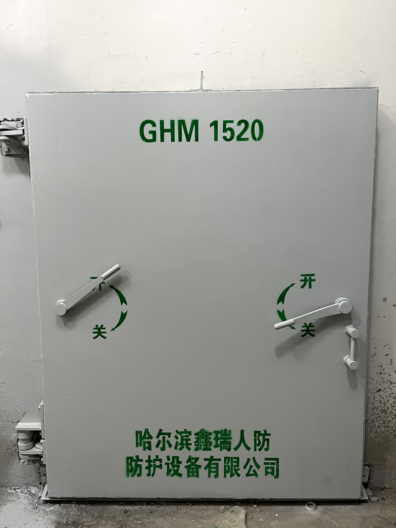 钢结构活门槛单扇密闭门